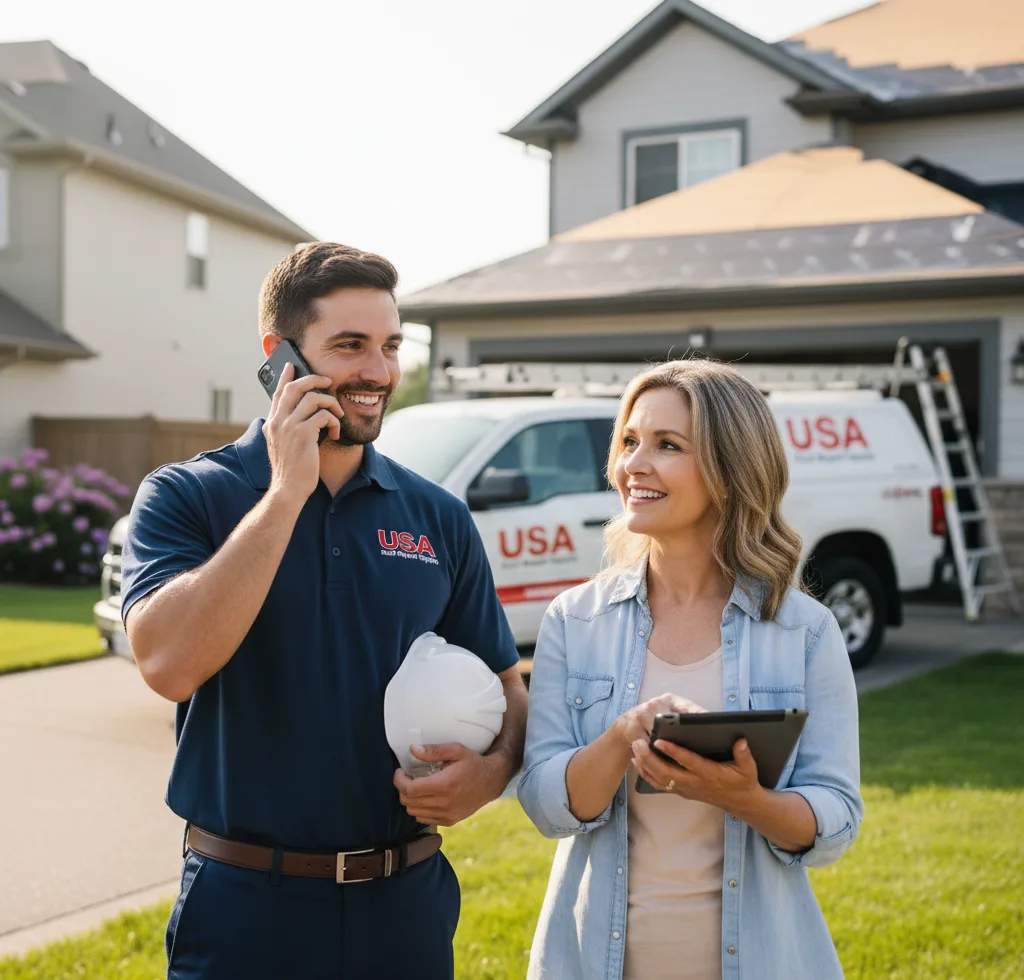 USA Roof Repair Experts customer support in Yeadon